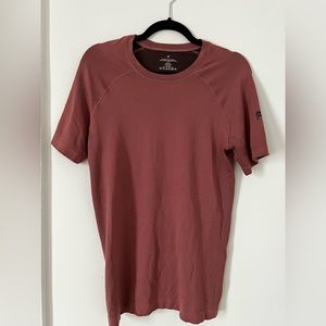 Fabletics Mens Workout Shirt in Clay